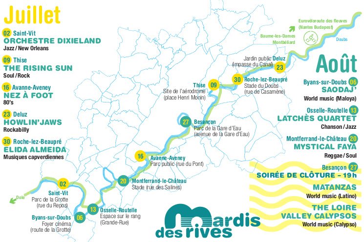 La carte interactive